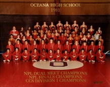 1981 Oceana team photo